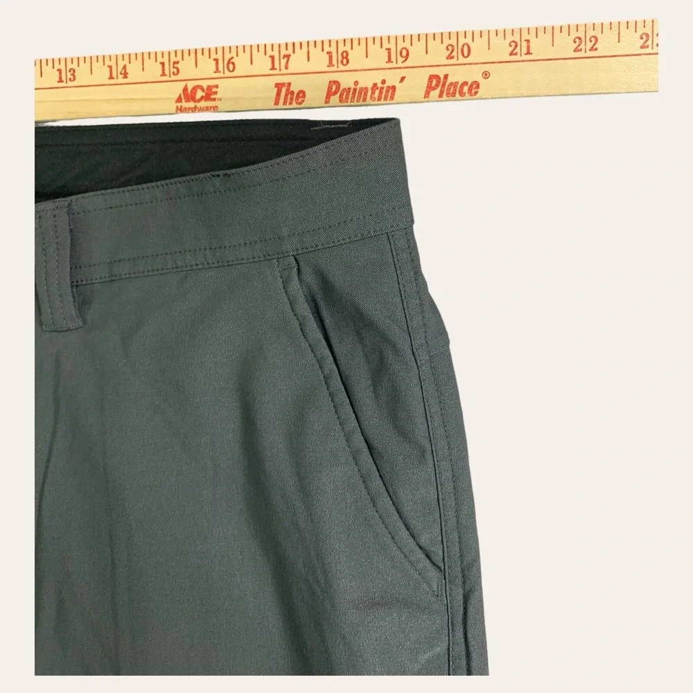 Prana Pants Mens 38x30 Alameda Slim Straight Stretch ‎ 50+ UPF Iron Gray